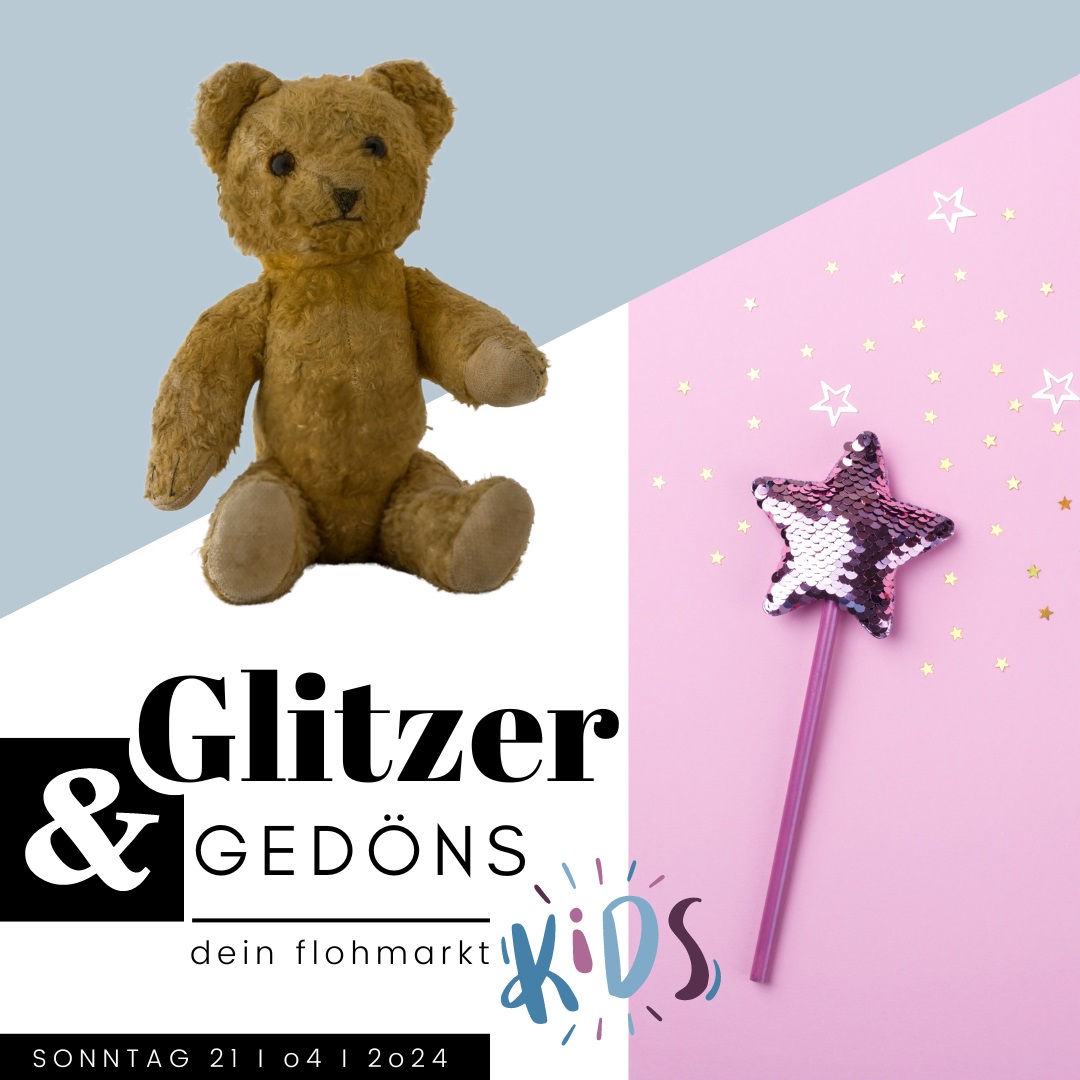 Plakat Glitzer & Gedöns Kids am 21.04.2024 im Golfpark Dessau