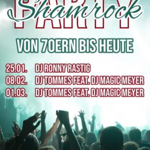 the shamrock dessau, Party 2025