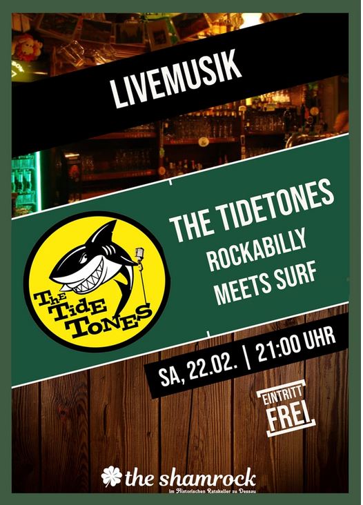 the shamrock dessau, The Tidetones am 22.02.2025