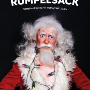 Plakat Hollerboller Rumpelsack mit Roman Weltzien im Alten Theater Dessau, Motiv Aileen Dianne