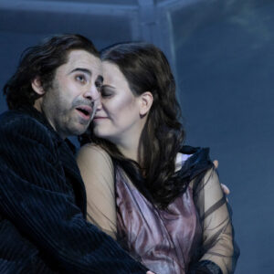 Szenenfoto aus La Boheme im Anhaltischen Theater Dessau, Foto Claudia Heysel