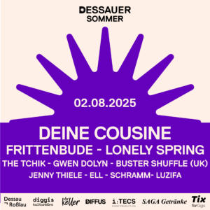 line Up Dessauer Sommer Open Air im Paul-Greifzu-Stadion