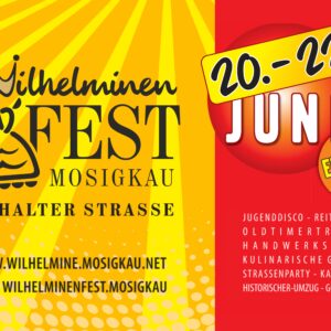 Flyer Wilhelminenfest 2025