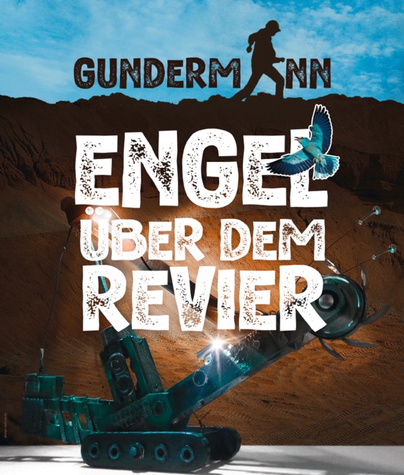 Plakat Gundermann im Alten Theater Dessau, Foto theaterkorona