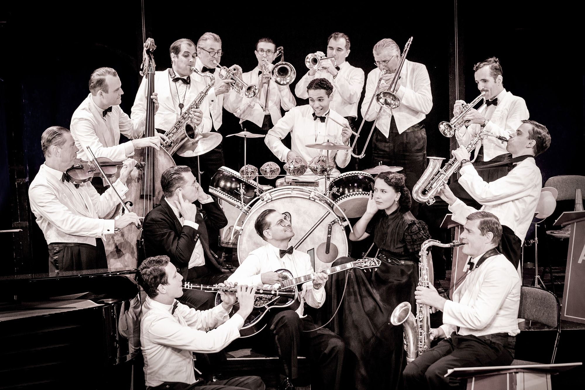 The Swing Dance Orchetsra; 2022; photo by ©Uwe Hauth; 2022